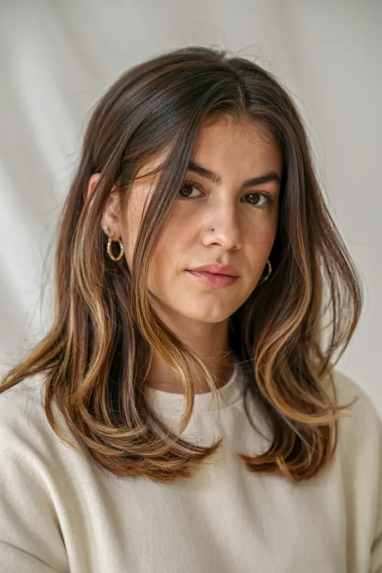12 ideas de pelo castaño con reflejos que amarás