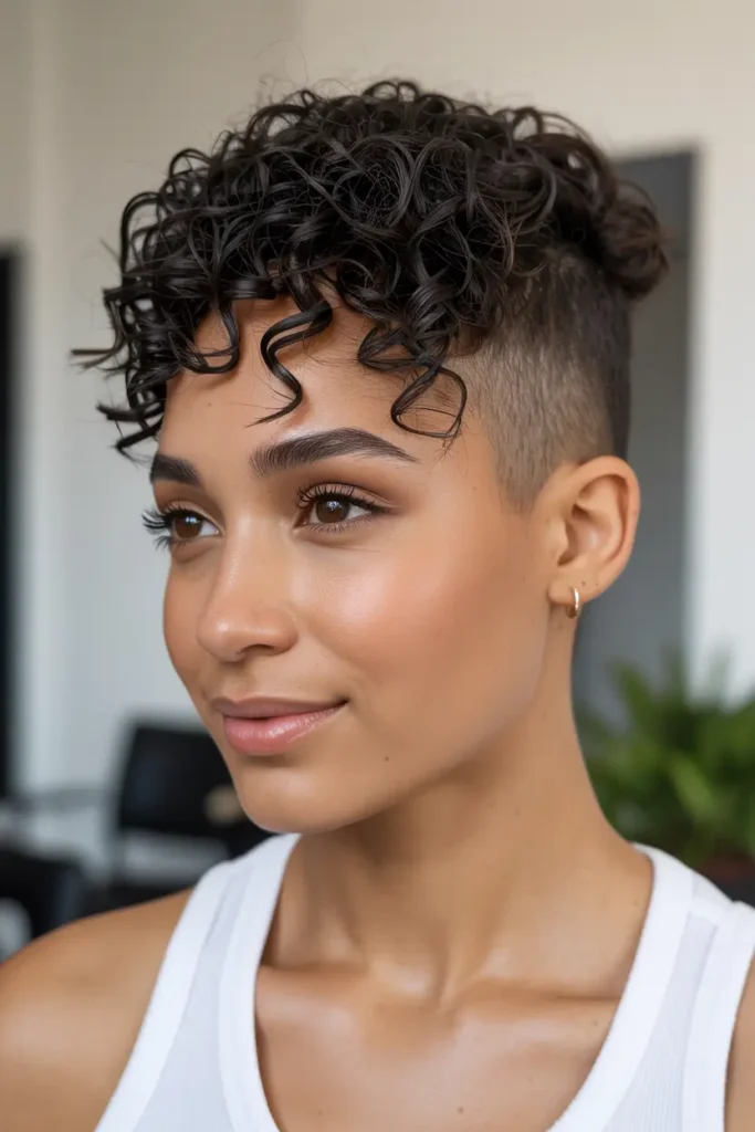 1. Tapered Natural Cut