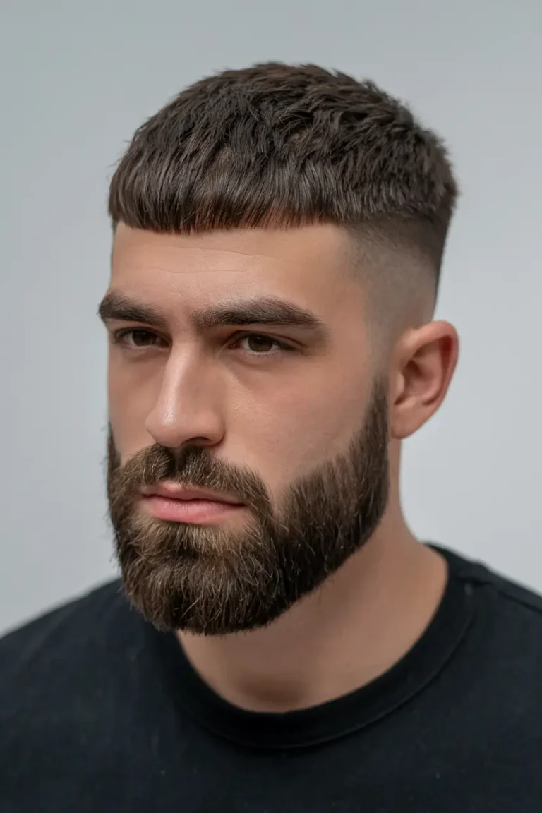cortes de cabello con barba